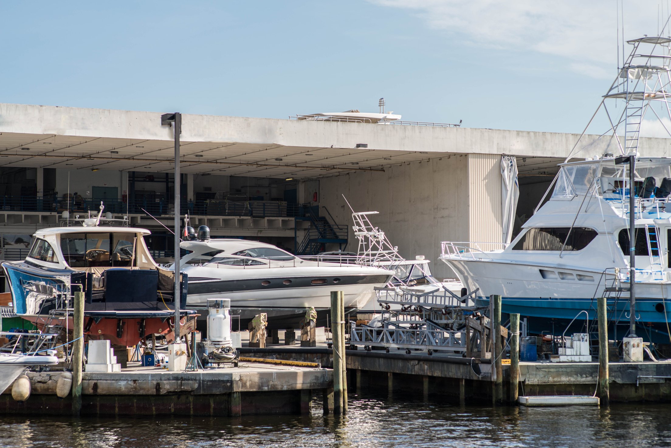 Boat Winter Docking and Repairs